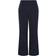 Pieces Bossy Striped Wide Leg Pants - Sky Captain