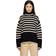 Toteme Turtleneck sweater black_stripe