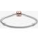 Pandora Moments Snake Link Bracelet - Silver/Rose Gold