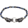 John Hardy Legends Naga Bead Bracelet - Silver/Sapphire/Lapis/Opal