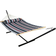 Sunnydaze 2-Person Freestanding Quilted Fabric Hammock