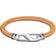 John Hardy Cord Carabiner Bracelet - Silver/Orange