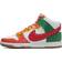 Nike Dunk High Retro M - White/Team Red/Malachite/Habanero Red