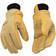 Pigskin Ski Gloves - Golden