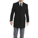 Calvin Klein Prosper Wool-Blend X-Fit Overcoat - Black