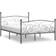 vidaXL Bed Frame with Slatted Base 105cm Bettrahmen 160x200cm