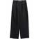 NA-KD Linen Pants with Wide Legs - Black