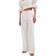 NA-KD Linen Pants with Wide Legs - White