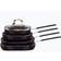 Gotham Steel StackMaster Cookware Set with lid 5 Parts