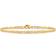 Barzel Flat Mariner Anklet - Gold