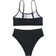 Lilosy Brazilian Swimsuit Set 2-pack - Black