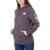 Carhartt Women's Clarksburg Graphic Sleeve Pullover Sweatshirt - Blackberry Heather
