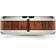 Chisel Classics Inlay Wedding Band - Silver/Brown