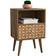 Manhattan Comfort Liberty Bedside Table 14.7x17.7"