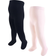 Hudson Baby's Cotton Rich Tights 4-pack - Light Pink/Black