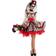 Party King Adult La Novia Day of the Dead Sugar Skull Costume