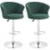 Homcom Adjustable Dark Green Bar Stool 42.5" 2