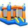 Costway Inflatable Bounce House Magic Castle with Large Jumping Area without Blower