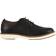 Florsheim Junior Supacush Plain Toe Oxford Shoes - Black Smooth/White Sole