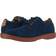 Florsheim Junior Supacush Plain Toe Oxford Shoes - Navy Suede/Brick Sole