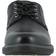 Florsheim Junior Supacush Plain Toe Oxford Shoes - Black Milled/Black Sole