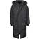 Urban Classics Ladies Oversize Faux Fur Puffer Coat - Black