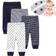 Kiddiezoom Baby Layette Essentials Gift Set 19-pcs - Dark Blue Stripe/Little Stars/Print Set