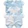 Kiddiezoom Baby Layette Essentials Gift Set 19-pcs - Sky Blue Stripe/Little Stars/Print Set