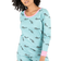 Leveret Women's Ocean Animal Pajamas - Whale/Narwhal Blue