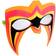 WWE WWE Ultimate Warrior Sun-Staches