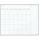 U Brands Magnetic Dry Erase Undated One Month Calendar Board 17x1.3"