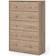 Tvilum Portland Jackson Hickory Chest of Drawer 28.5x42.8"