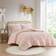 Intelligent Design Vera Clip Bedspread Pink (228.6x172.7)