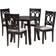 Baxton Studio Louisa Dining Set 35.4" 5