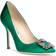 Manolo Blahnik Hangisi 105 Satin - Green