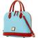 Dooney & Bourke Pebble Grain Zip Zip Satchel - Caribbean Blue