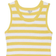 Habitual Girl's Striped Crochet Dress - Yellow