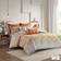 Madison Park Nisha Bedspread Orange (228.6x228.6)