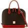 Dooney & Bourke Pebble Grain Zip Zip Satchel - Brown Tmoro