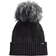The North Face Women's Oh-Mega Fur Pom Beanie - TNF Black