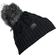 The North Face Women's Oh-Mega Fur Pom Beanie - TNF Black