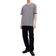 H&M Regular Fit Pocket T-shirt - Dark Grey Marl