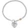 Olivia Burton Knot Heart Bracelet - Silver/Rose Gold