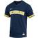 Nike Men's Navy Michigan Wolverines Replica 2-Button Baseball Jersey