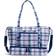 Vera Bradley Deluxe Travel Tote Bag - Amethyst Plaid