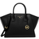 Michael Kors Avril Large Top-Zip Satchel - Black