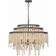 Crystorama Poppy 26.5" Wide 6-Light Matte Pendant Lamp 26.5"