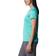 Columbia Women's Hike Short Sleeve Crew Shirt - Electric Turquoise Heather