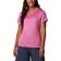 Columbia Women's Hike Short Sleeve Crew Shirt - Wild Fuchsia Heather