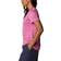 Columbia Women's Hike Short Sleeve Crew Shirt - Wild Fuchsia Heather